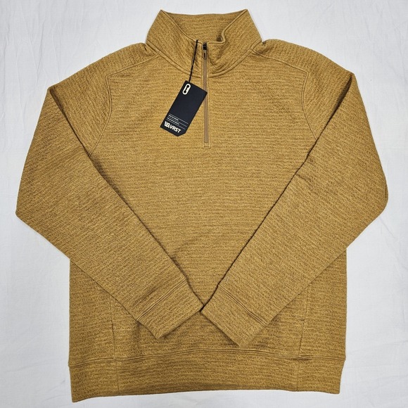 VRST Other - VRST Recharge Lunar 1/4 Zip Palomino Gold Heather Men's Size Medium